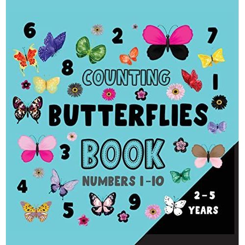 Counting Butterflies Book Numbers 1-10    Format Reli 