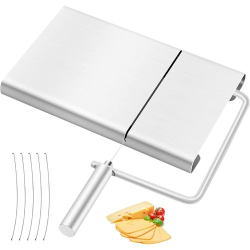 Coupe-Fromage Avec 5 Rpes De Rechange, Coupe-Beurre, Trancheuse  Fromage En Mtal Pour Fromage  Pte Molle Et Beurre