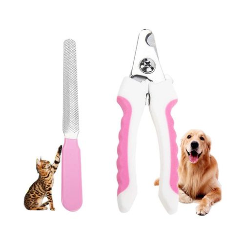 Coupe-Ongles Et Tondeuse En Acier Inoxydable Pour Chat Et Chien, Lame Tranchante