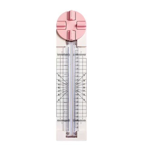 Coupe-Papier 4 En 1 Avec Coupe-Papiers Rotatifs Coupe-Papier Polyvalent Facile  Transporter Pour Journal Intime Rose