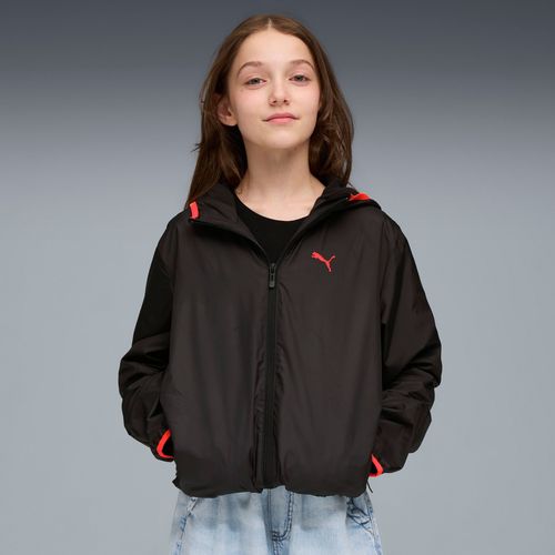 Coupe-Vent Doubl En Polaire Enfant Et Adolescent