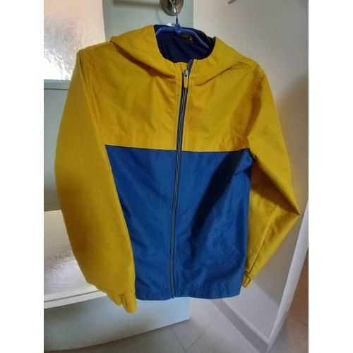 Coupe-Vent In Extenso Bleu Jaune 14 Ans