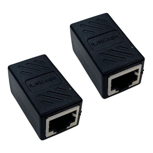 Coupleur RJ45 Ethernet Raccord Femelle vers Femelle [Pack 2] Rallonge Connecteur Adaptateur Rseau Compatible avec Cble Rseau Cat 7/Cat 6/Cat 6a/Cat 5/Cat 5e Phonillico