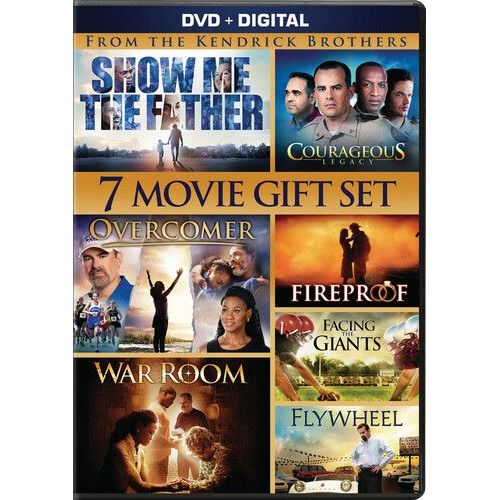 Courageous/Facing The Giants/Fireproof/Flywheel/Overcomer/ Show Me The Father/War Room (2015) [Digital Video Disc] Ltd Ed, Boxed Set, Digital Copy, Dubbed, Subtitled, Widescreen, Ac-3/Dolby Digital