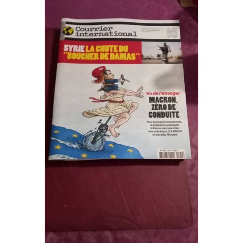 Courrier International...1780..Syri. La Chute Du Boucher De Damas