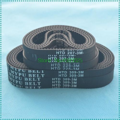 Courroie De Synchronisation En Caoutchouc Htd3m, Longueur De Pas Htd-207-3m Mm Htd-225-3m Mm Htd-309-3m Mm, Courroie Synchrone 225-3m En Boucle Ferme