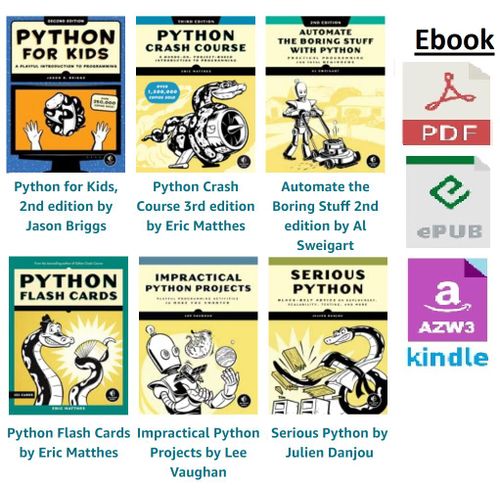 Course Python For Kids - Impractical Python - Projects Python   