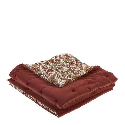 Courtepointe lodie Tommette Uni : Coloris Tissu - Tomette Uni Intrieur Imprim