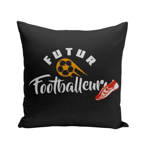 Coussin 40x40 Cm Futur Footballeur Sport Passion Foot