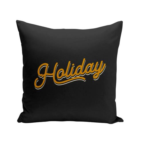 Coussin 40x40 Cm Holiday Vintage Style 70's Vacances t Noel