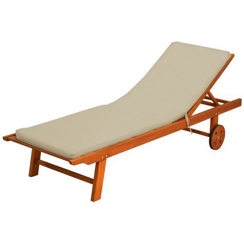 Coussin De Bain De Soleil Peps Beige 185 X 55 Cm, p.50mm