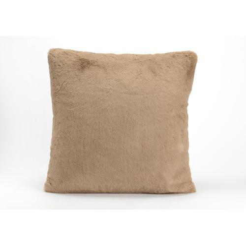 Coussin Taupe Luxe 50x50 Cm