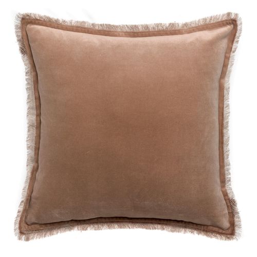Coussin Uni Fara Sesame 45 X 45 Cm Vivaraise
