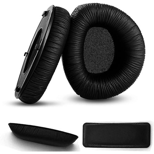 Coussinets d'oreille de rechange Pour Sennheiser RS160 RS170 RS180 HDR160 HDR170 HDR180 casque sans fil(Cuir froiss)