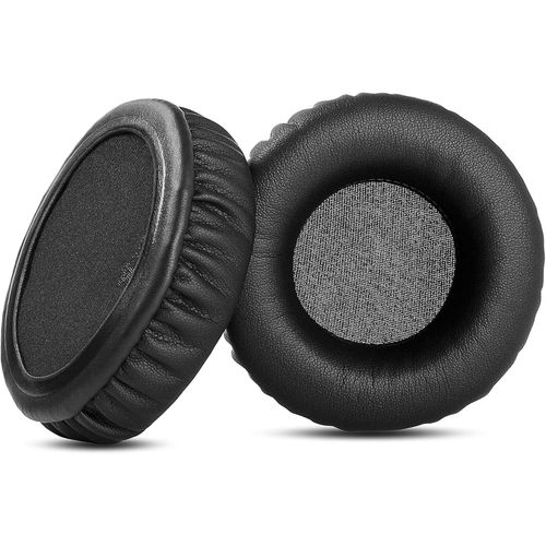 Coussinets d'oreille de Remplacement MDR-RF865 compatibles avec Les Casques Sony MDR-RF865RK, MDR-RF865R, Coussinets d'oreille (Cuir protin/Mousse  mmoire de Forme)