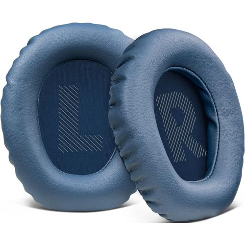 Coussinets d'oreille Remplacement pour JBL QUANTUM 100 Q100 Casque,en cuir protin et mousse  mmoire de forme(Bleu)