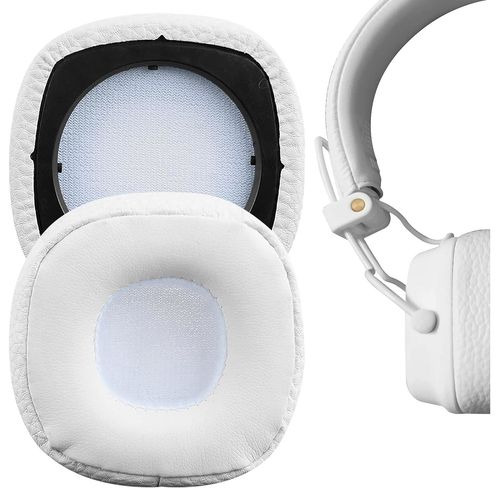 Coussinets de rechange pour couteurs intra-auriculaires compatibles avec Marshall Major III - Blanc