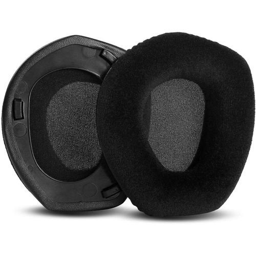 Coussinets de rechange pour Sennheiser HDR RS165 RS175 RS185 RS195 coussinets d'oreille (velours)