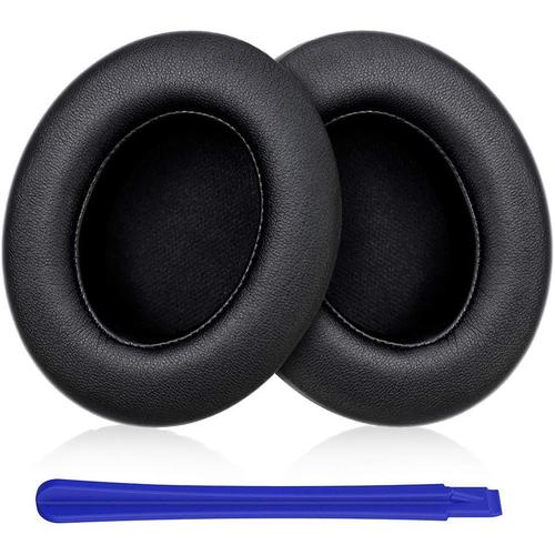 Coussinets de Remplacement pour Casques Beats Studio Wired B0500 / Wireless B0501 / Studio 2 / Studio 3, Noir