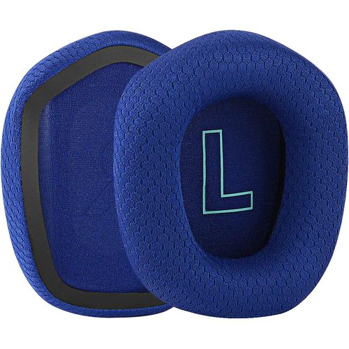 Coussinets pour Logitech G733 Lightspeed Casque de Jeu sans Fil,Coussins avec Tissu en Maille Durable,Mousse D'isolation Phonique(Bleu)