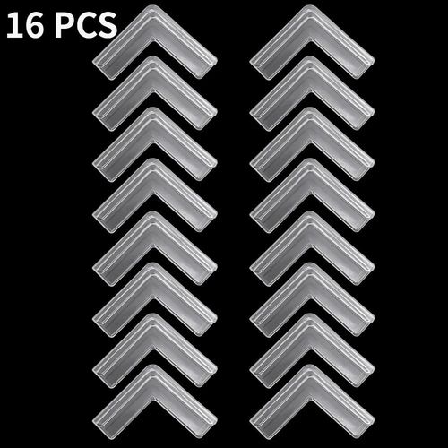 Coussretours En Pvc Transparent Anti-Collision Pour Fentre,Protection D'angle De Scurit Pour Enfants,Protection D'angle De Table Pour Bb,16/1 Pices - Type 16 Pcs