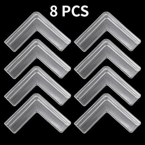 Coussretours En Pvc Transparent Anti-Collision Pour Fentre,Protection D'angle De Scurit Pour Enfants,Protection D'angle De Table Pour Bb,16/1 Pices - Type 8 Pcs