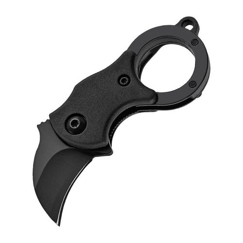 Couteau  Griffe D'aigle,Mini Couteau  Renard,Lame De Cure-Dents,Outil Portable Edc Extrieur,Petit Couteau Pliant Pointu,Collier,Porte-Cls - Type Black