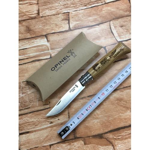 Couteau Opinel Animalia  Poisson  Chne 8 Vri