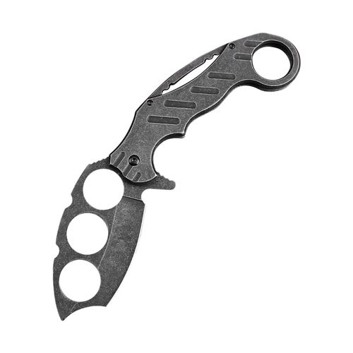 Couteau Pliant D'exterieur, Couteau D'autodefense Multifonctionnel, Couteau De Poche Portable En Acier Pour Le Camping, La Chasse, Le Lavage A La Pierre