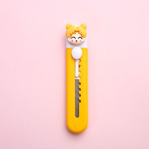 Couteau Utilitaire De Dessin Mignon,Coupe-Papier,Ouvre-Bote Express,Document Portable,Fruit,toile,Emballage,Papeterie,A7120,1 Pice - Type Girl