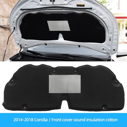 Couvercle Avant De Voiture Pour Toyota Cortrustsedan 2007-2021,Pare-Feu Moteur,Joint En Coton,Capot Chauffant,Couche D'isolation Phonique - Type B2014-2018
