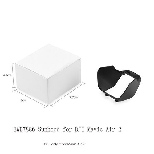Couvercle D'objectif Pour Dji Mavic Air 2/2s,Pare-Soleil Anti-blouissement,Capuchon De Protection De Camra  Cardan,Bouclier De Protection De Drone,Accessoires - Type 7886 For Air 2
