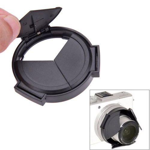 Couvercle d'objectif rtractable pour Panasonic LUMIX DMC-LX7GK LX7, couvercle d'objectif Auto-ouvert et ferm, protecteur pour accessoires d'appareil photo