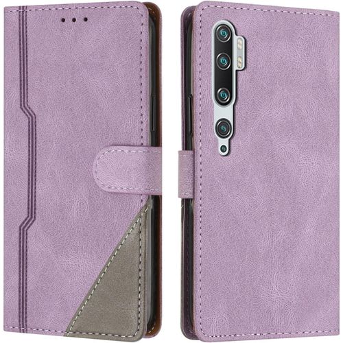 Couvercle De Botier Pour Xiaomi Mi Note 10/Mi Note 10 Pro/Mi Note 10 Lite Case, Pour Xiaomi Mi Cc9 Pro Wallet Case Slim Pu Leather Phone Case Flip Folio Leather Case Couverture