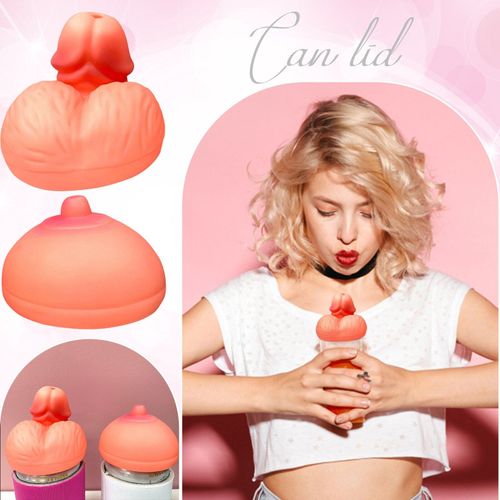 Couvercle De Bouteille De Boisson En Silicone, Couvercle De Bar, Couvercle De Boisson De Fte, Couvercle De Bire En Forme De Seins, Couvercle De Bouteille Anti-Fuite