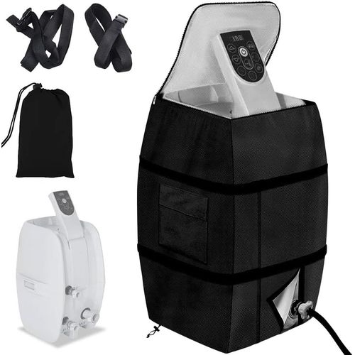 Couvercle De Pompe De Chauffage De Spa,Housse De Pompe De Chauffage Pour Jacuzzi,Convient  Plusieurs Marques De Baignoires/Piscines Extrieures (Noires,Carres)