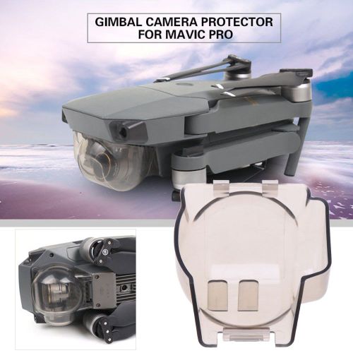 Couvercle De Protection De Camra  Cardan, Capuchon'objectif Pour Dji Mavic Pro, Protger Les Pices De L'objectif De La Camra Gris Transparent, Accessoires