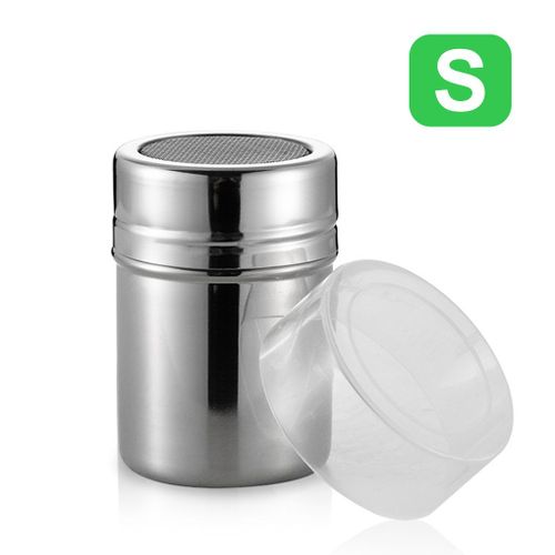 1x 300ml Acier Inoxydable Farine Shaker Sucre Glace Chocolat Poudre De