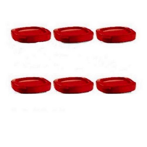 Couvercles (x6) Pots Yaourt rouge Multi dlices (SS-1530000653)