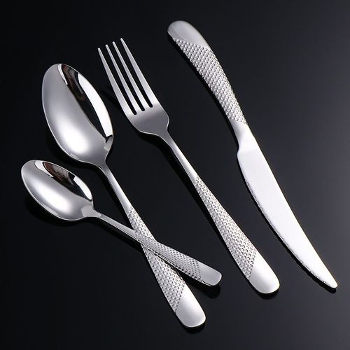 Couverts De Table, MNagRe.Ensemble De Couverts De Table 16 PiCes Pour 4 Personnes En Acier Inoxydable , CuillRes, Couteaux Et Fourchette | Service De Table Acier Inoxydable