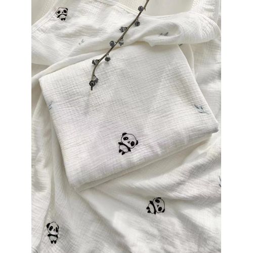 Couverture D'emmaillotage En Mousseline Pour,4 Couches,Couvertures De Rception Rondes,Coton Doux,Garons Et Filles,Emmailloter Moi,0-3 Mois - Type Option 1 #B