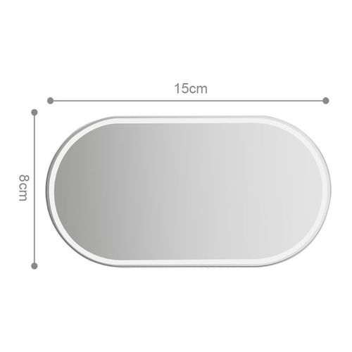 Couverture De Miroir De Maquillage De Voiture,Pare-Soleil,Adapt Pour Mini Cooper,R55,R56,R60,2007,2014,F55,F56,F60 - Type Oval-Large