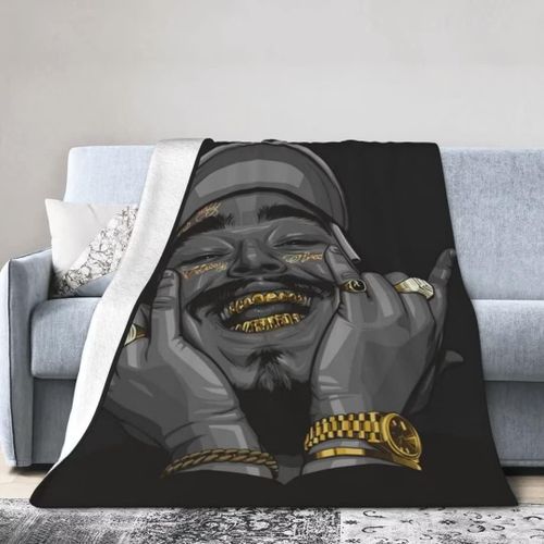 Couverture Douce Post Malone Pour Album D'adieu, Couverture Pour Canap-Lit,