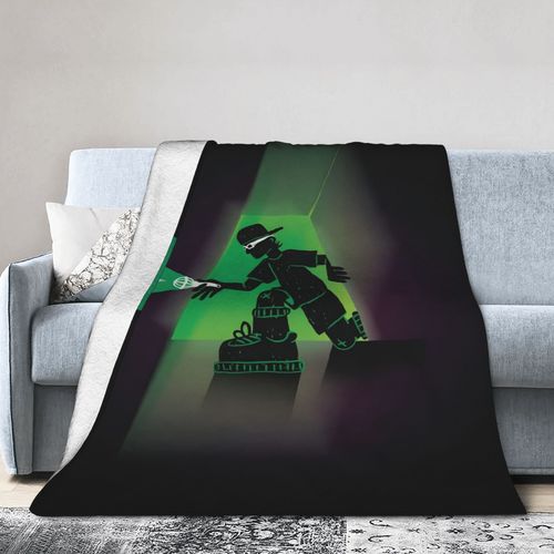 Couverture En Flanelle Ultra-Douce Mor, No Le Temas A La Obscuridad ? Confortable, Chaude Et Polyvalente Pour Le Salon, Le Bureau, Le Canape Ou Le Lit ? Cadeau Toutes Saisons Au Desig