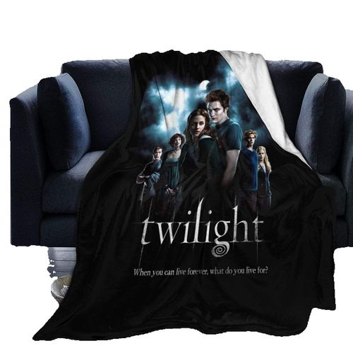 Couverture En Microfibre Extra Douce The Twilight Saga, Confortable, Moelleuse Et Douillette, Pour Canape, Canape-Lit, X435