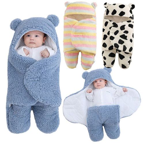 Couverture Enveloppante Douce Pour Nouveau-N, Enveloppe De Couchage, Accessoire Sac, Cocon pais, 100% Coton, Pour Bb De 0  9 Mois
