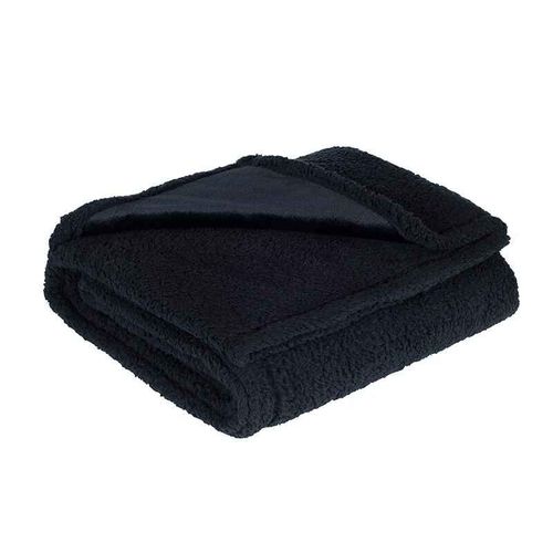 Couverture Impermable Pour Animaux De Compagnie,Couverture Pour Chien,Canap-Lit,Canap,Housse De Protection De Meubles,Sherpa Rversible,Sourire,Liquide,Pipi Vert,Chat - Type Black-L (145x165cm)