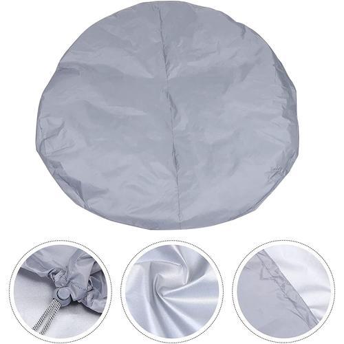 Couverture Pliable Pour Baignoire De Jacuzzi, Protection Impermable Pour Spa - 82*82*30cm - Gris