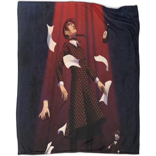 Couverture Wednesday Addams, Couverture Moelleuse, Couverture Super Chaude Et Douce, Couverture Comme Coussin De Canap, Couvre-Lit Ou Couverture De Salon 50 X 60 Pouces (127 X 152 Cm)