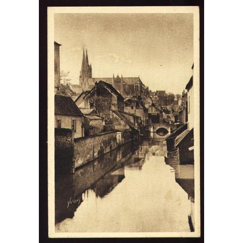 Cpa - Chartres - L'eure Au Pont Saint Hilaire 